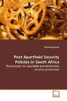 NjåL Rosingaunet | Post Apartheid Security Policies In South Africa | Buch