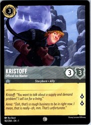 Kristoff - Official Ice Master 182/204 The First Chapter Common