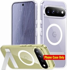 Clear Magnetic Case with Stand for Google Pixel 11 by SPIDERCASE