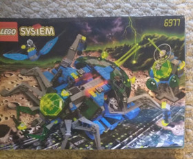 Lego 6977 Arachnoid Star Base Used/Complete with Figs and Instructions. No box