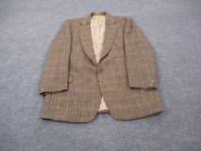 Kevin Howlin Jacket Mens 48 Donegal Tweed Mist Cashmere Sport Blazer Mohair