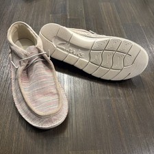 Clarks Polyveldt  Colehill Easy Textile Multi Men's Shoes Canvas - Size US 10.5M