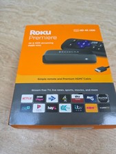 Roku Premiere HD/4K/HDR Streaming Media Player - Excellent Condition