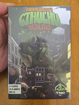 Darwin Kastle's Cthulhu Realms Card Game TMG Games 2015 - 100% Complete! *SEALED