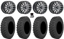 ITP SD10 Bdlk 15x6.5 Wheels GM 30" Pro Runner Tires Can-Am Maverick R