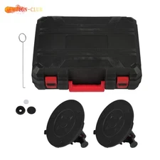 2Pack 8" 440lbs Vacuum Suction Cup Lift Large Glass Lifter Heavy Duty us