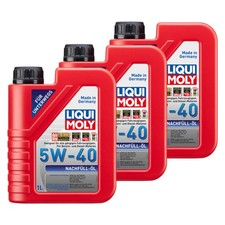 LIQUI MOLY 5W-40 3Liter Nachfüll-Öl Motoröl für ACEA C3 API SN/CF VW 505 00 LIQUI MOLY 5W-40 3Liter Nachfüll-Öl Motoröl für ACEA C3 API SN/CF VW 505 00