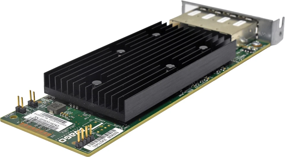 Controlador LP LSI Avago SAS9305-16e 03-25704-02005 4 puertos 12G PCIe x8 Foto 2 de 4