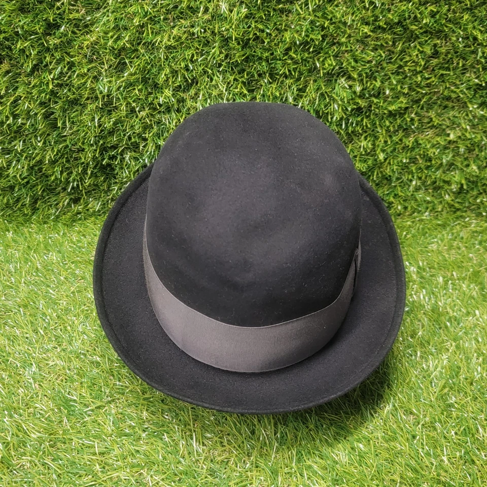 Sombrero de copa vintage XXXX Bever negro talla 7-1/4 Foto 2 de 4