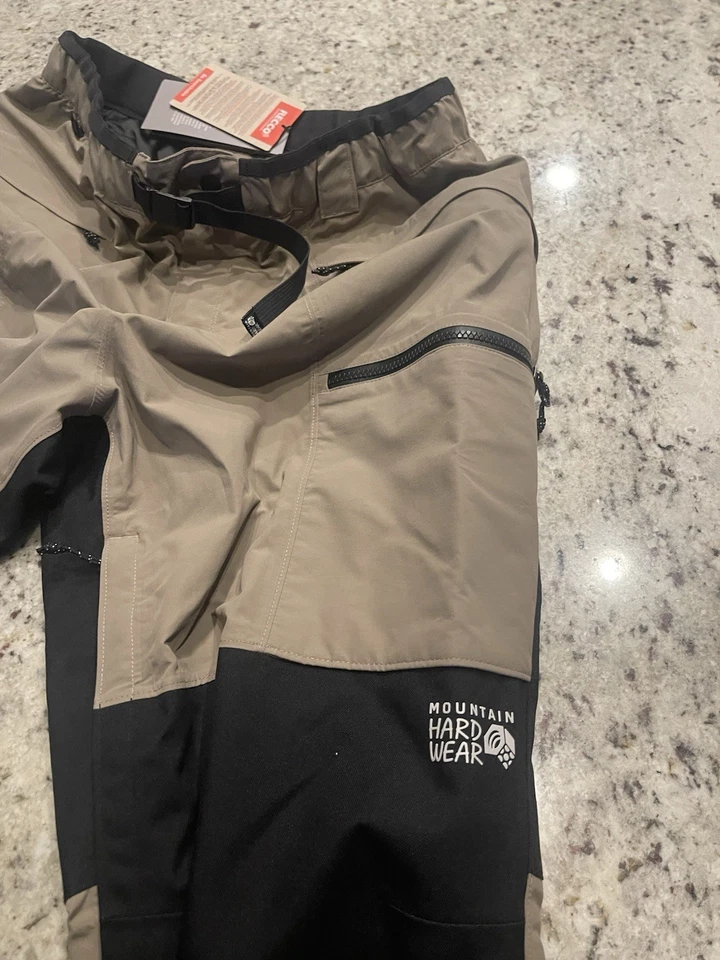 MOUNTAIN HARDWEAR FIRST TRACK SKI PANTS NWT MENS XL RET$250 RECCO - Image 4 of 4