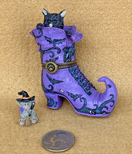 Boyds Bears 2013 Tabitha's Boot with Witchie McNibble NIB HTF 1E/1983
