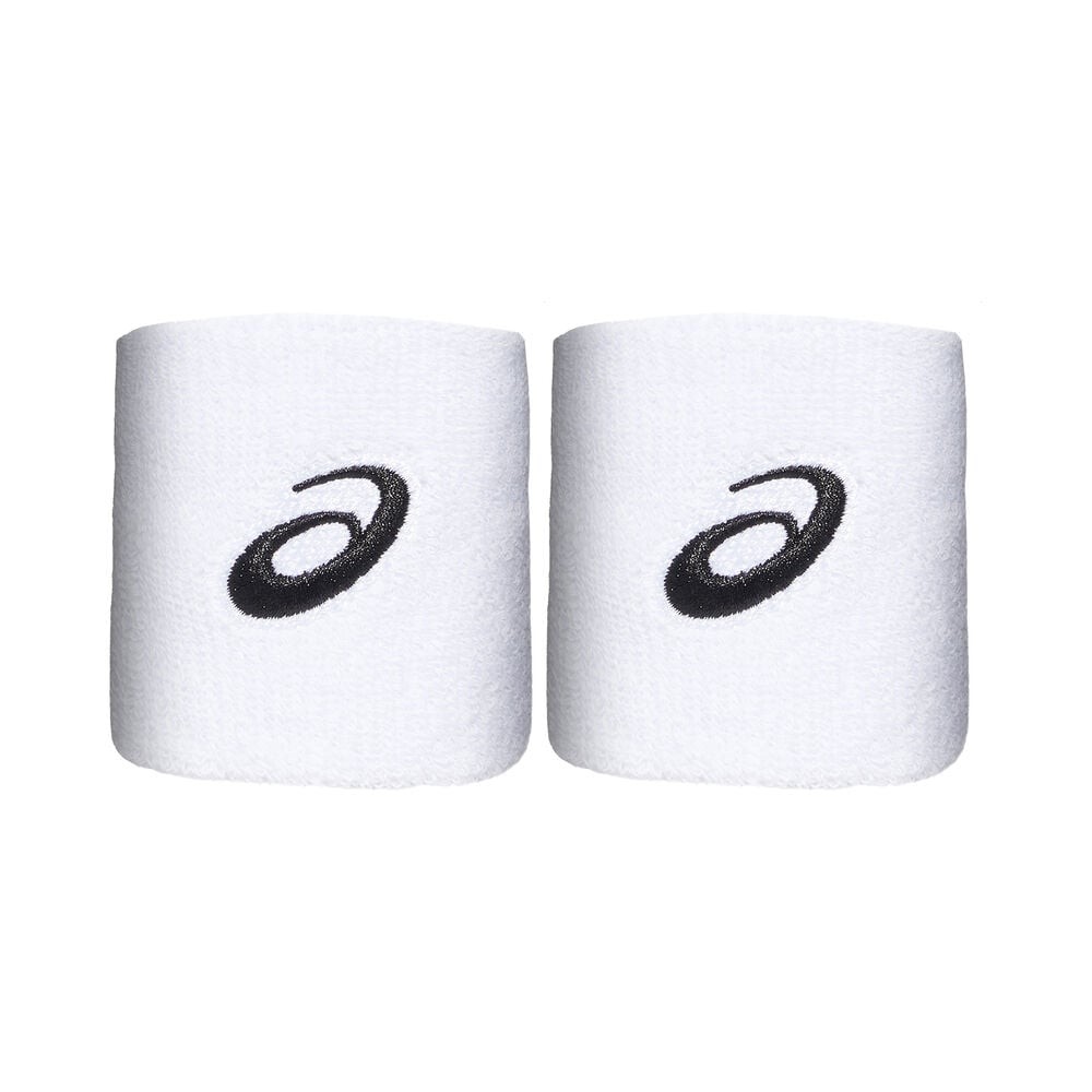 ASICS Unisex Wrist Band Schweiband wei 2er Pack 2790₽