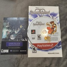 Kingdom Hearts Re: Chain of Memories PS2 Greatest Hits Disc + Manual ONLY