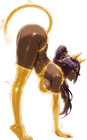 Yoruichi Cat Girl Vinyl Car Decal Sticker 7" Weatherproof