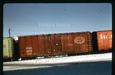 Duplicate Slide SP&S #12769 Boxcar Spokane Portland Seattle 1971 Wenatchee WA