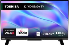 Toshiba 32WV2553DB 60Hz HD Ready HDR 10 LED 32'' Freely Smart TV - Black A