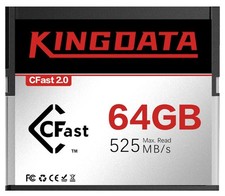 CFast 2.0 Memory Card 64GB High-Speed for 4K Video HD Recording Compatible ...