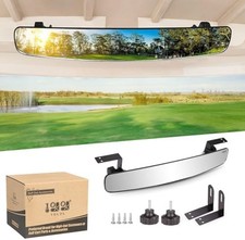 10L0L Golf Cart Rear View Mirror Universal Golf Cart Mirrors 16.5 Inch