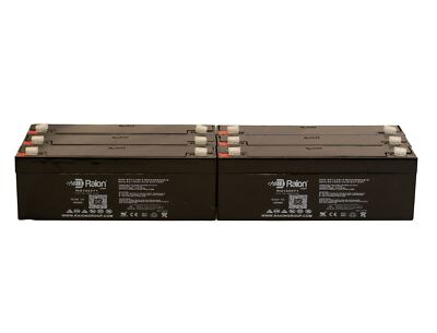 Raion Power 12V 2.3Ah Battery For Leoch Battery LP12-2.3 - 6 Pack