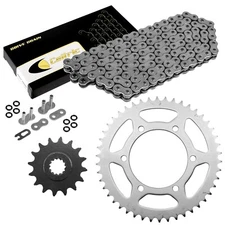 O-Ring Drive Chain & Sprockets Kit for Yamaha FZ6 2004 2005 2006 2007 2008 2009