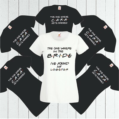 gets married bride hen night tshirt | eBay