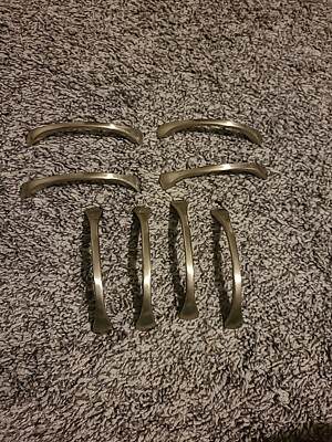 Brushed Satin Nickel Cabinet Hardware Pulls Knobs Handles Kitchen Hardware 8pcs