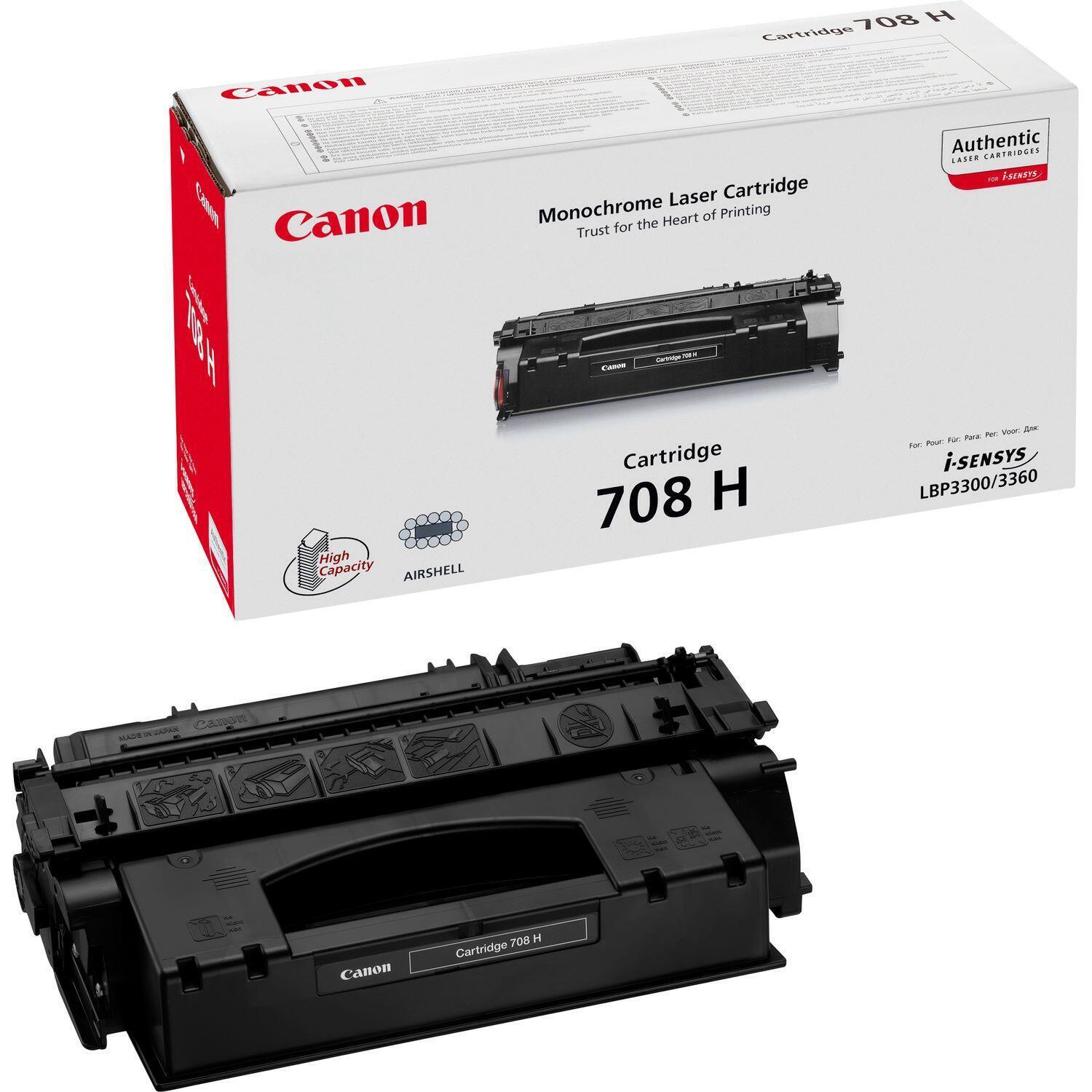 Оригинальный тонер Canon 708H schwarz hohe Ergiebigkeit 6.000 шт. (0917B002)