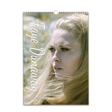 Retro Faye Dunaway 2026/27 Personalised Calendar  Choose start month