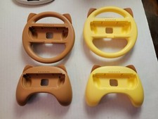 4 Joycon Wheels And Grips with cat ears Coodio brand