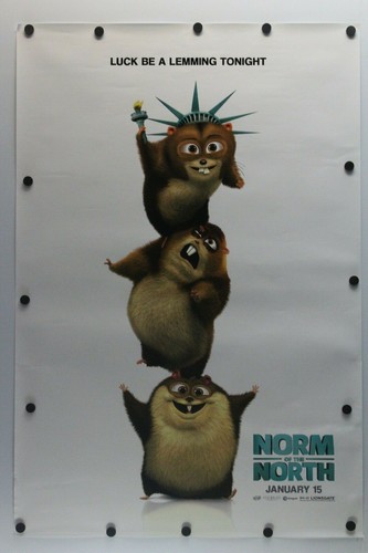 Norm of the North 2016 Double Sided Original Movie Poster 27" x 40"
