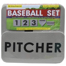 Lightweight Foam Throwdown Baseball Field Set