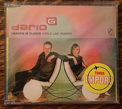 SEALED CD~ DARIO G~2000~ HEAVEN IS CLOSER~UK IMPORT~ HYPE STICKER~ NEW OLD STOCK
