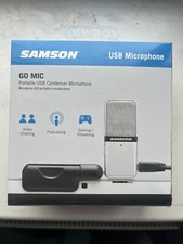 Usb Condenser Microphone (samson Go Mic) Brand New