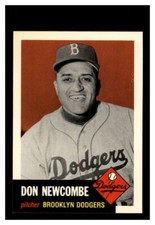 1991 Topps Archives 1953 #320 Don Newcombe Brooklyn Dodgers NM-MT