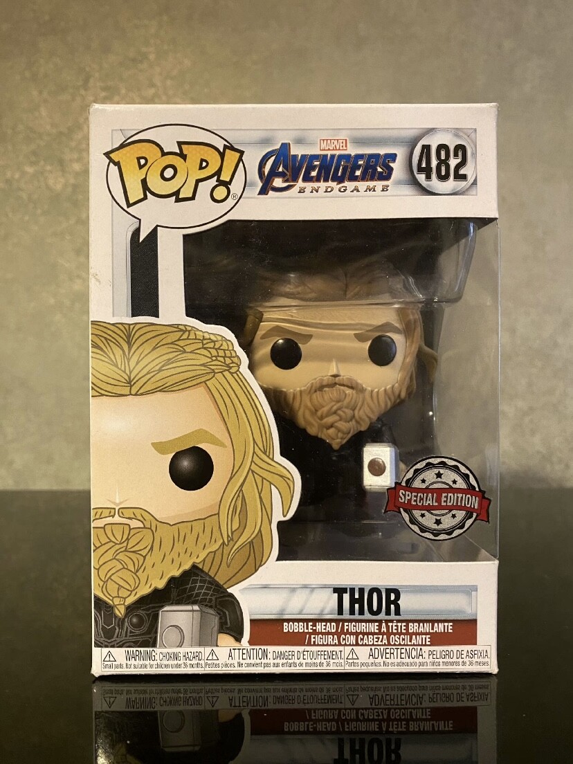 Funko Pop! Thor Marvel Avengers Endgame Special edition #482 Vinyl Figure