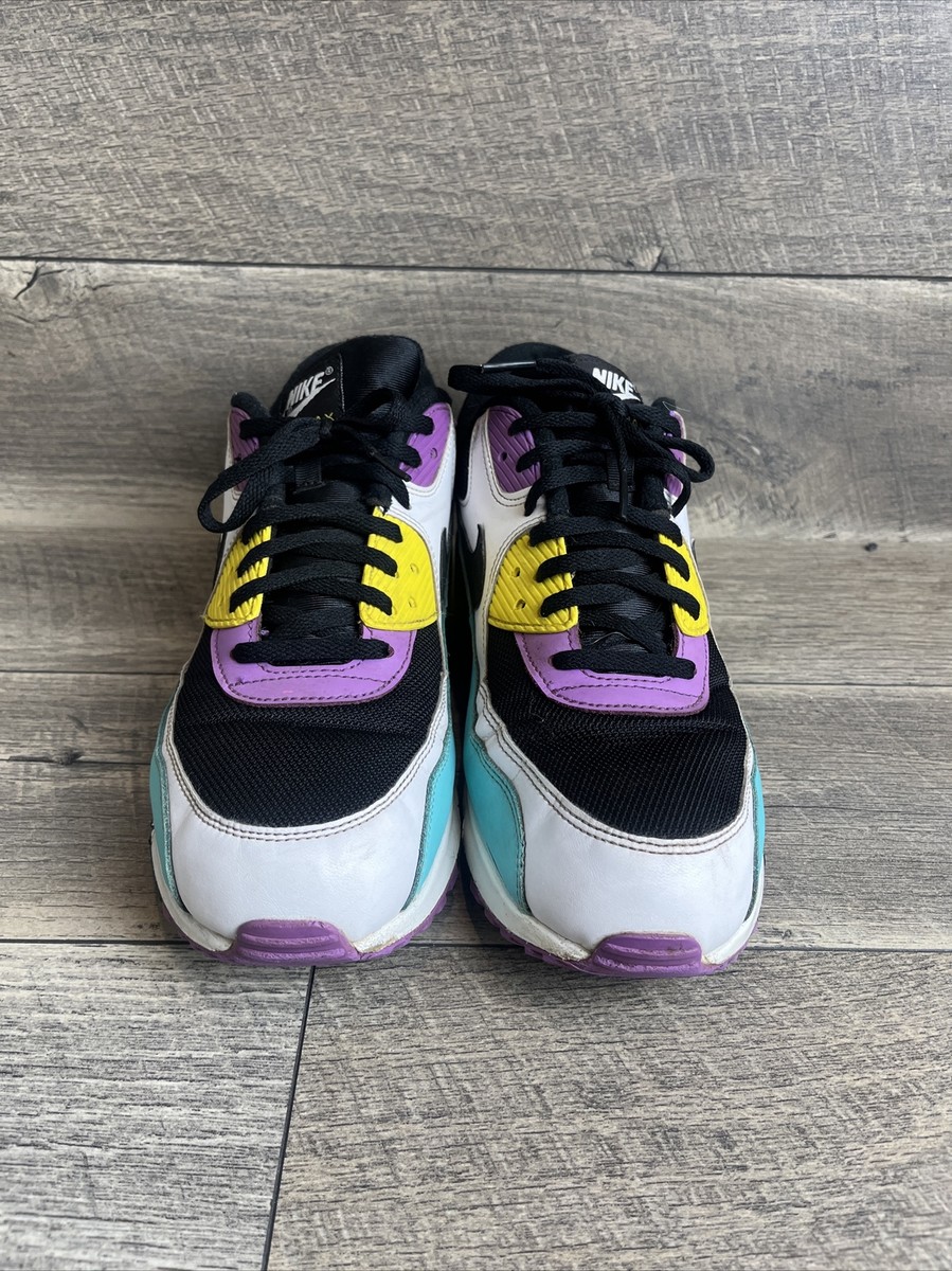 air max 90 black bright violet white