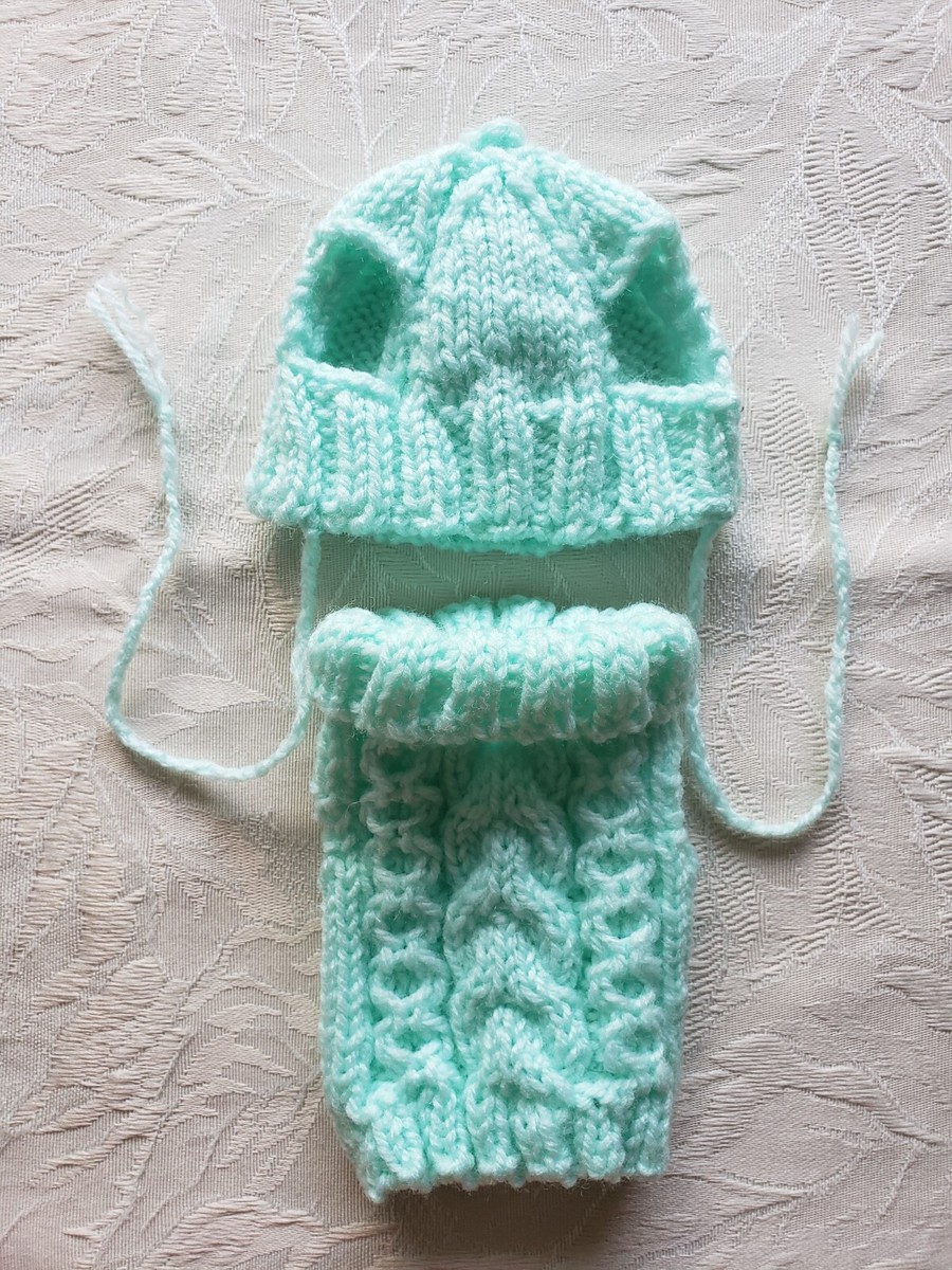 XXXXS handmade knit dog Sweater &Hat Set | eBay
