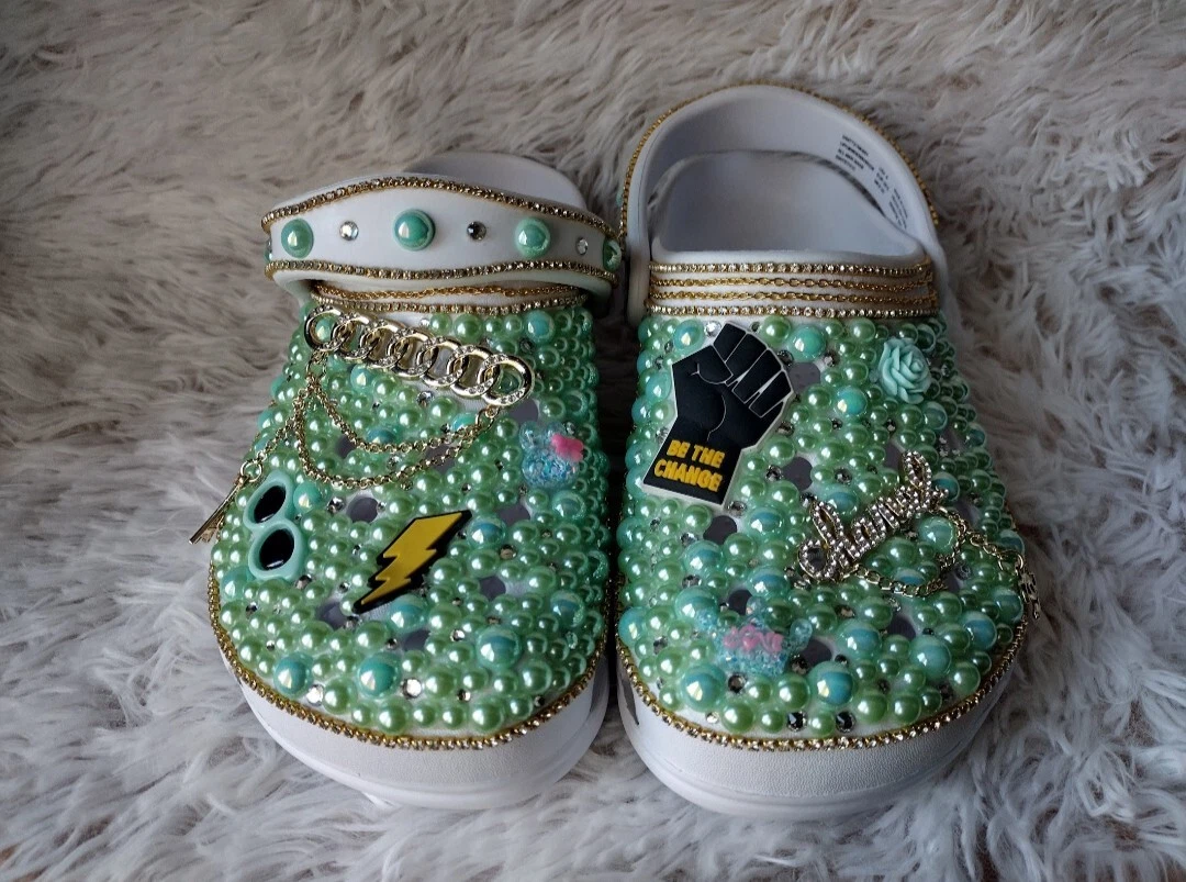 Custom Luxury Designer Bling Clogs/Crocs