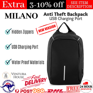 slash proof travel backpack