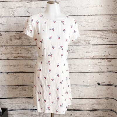 FREE PEOPLE Womens White Floral Empire Waist Dress | eBay FREE PEOPLE Womens White Floral Empire Waist Dress | eBay