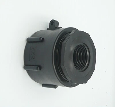 HEAVY DUTY IBC ADAPTER (S60X6 Coarse thread) to 1" BSP FEMALE THREAD