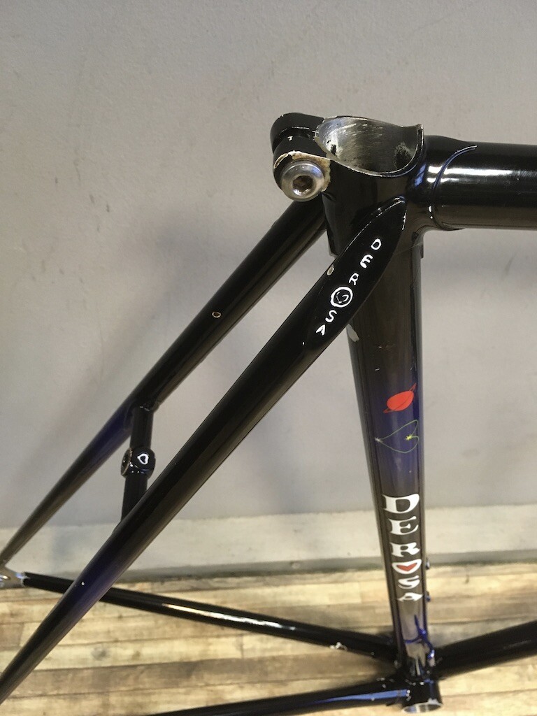 Used DE ROSA Professional Columbus SLX Steel Frame and Fork