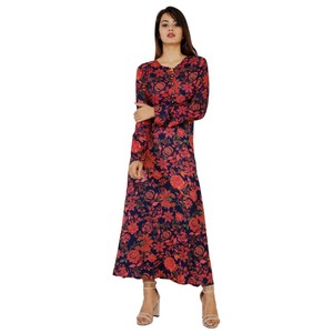 floral print long kurtis