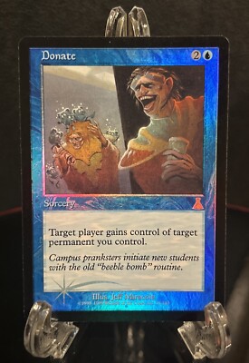 MTG Foil 寄付 / Donate Donate -Foil Light Play English MTG Urza's Destiny | eBay