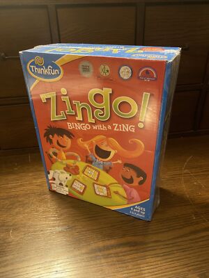 ThinkFun Zingo!  Bingo with a Zing  Game - BRAND NEW SEALED