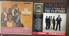 Lot Of 2 THE PLATTERS Records More Encore of Golden Hits Only You LP