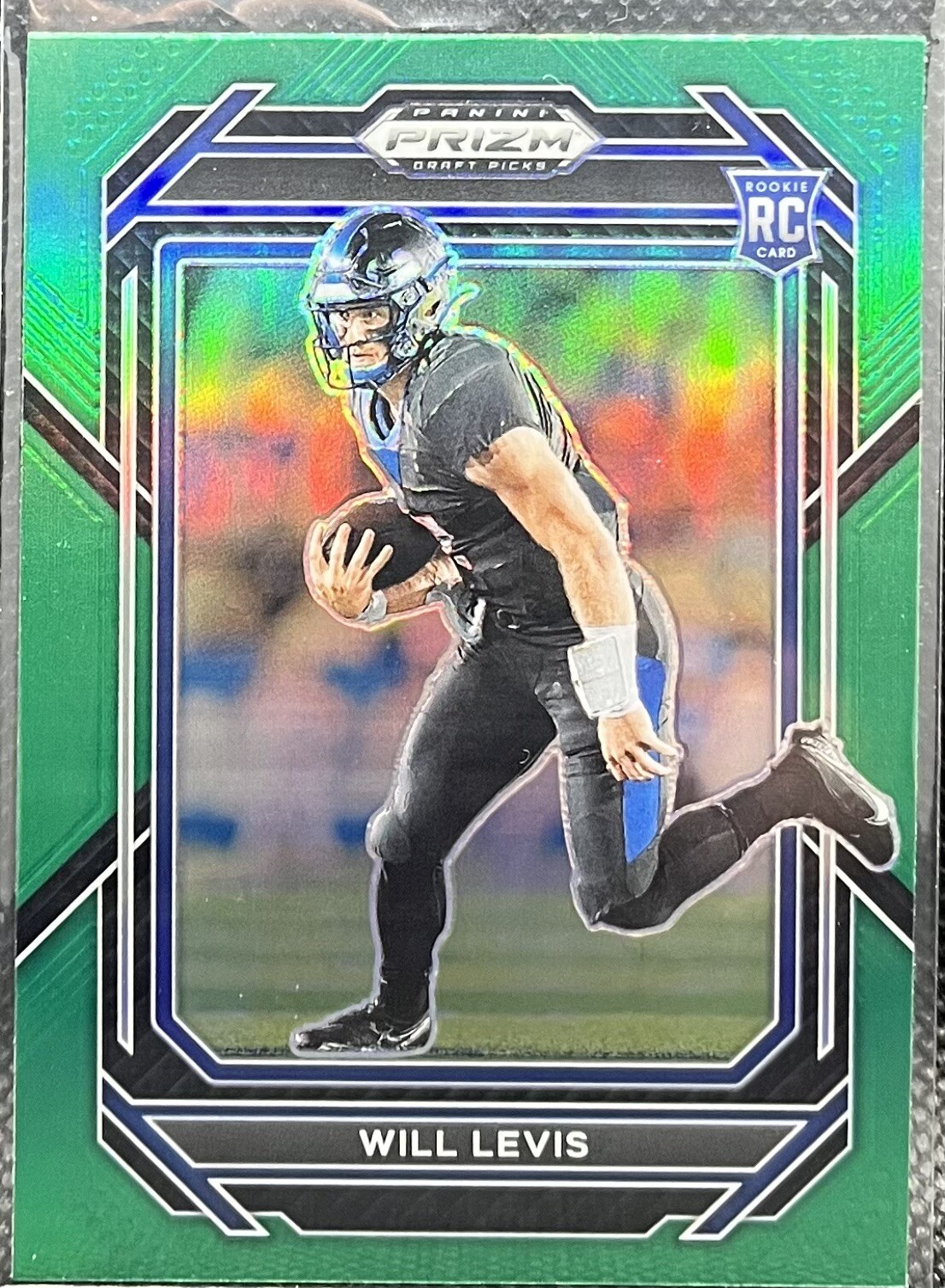 2023 Will Levis Panini Prizm Draft Picks - Green Prizm #103 (RC) 🏈