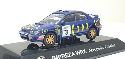 CM's 1/64 『 SUBARU ラリーカーWRC 6台セット 』 1/64 CM's SUBARU IMPREZA WRX RALLY ACROPOLIS WRC SAINZ diecast