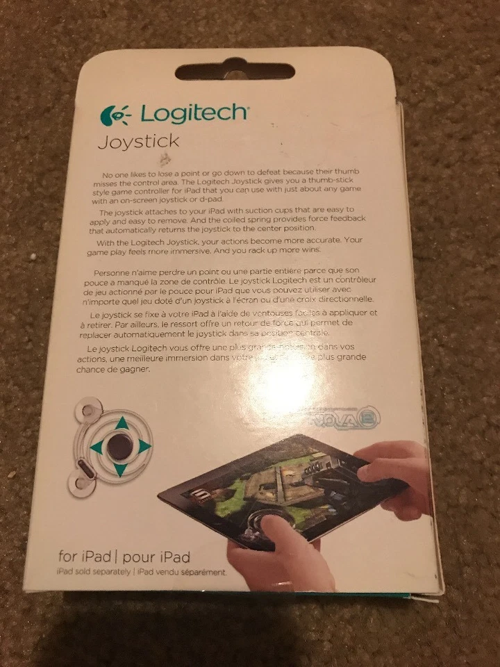 Nuevo Joystick Logitech para Tabletas iPad y Android 943-000033 Lote de 2 Foto 2 de 2