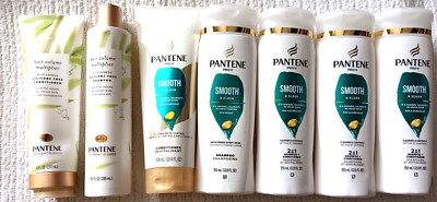 Pantene Shampoo Conditioner Lot Smooth 2in1 Nutrient Blends Hair Volume Bamboo